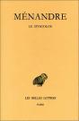 Dyscolos Lettres Tome 1 ; 2e Partie - Preview