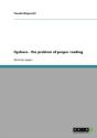 Dyslexia - The Problem Of Proper Reading - Preview