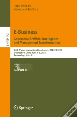 Capa do artigo E-Business. Generative Artificial Intelligence And Management Transformation