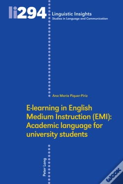 Capa do artigo E-Learning In English Medium Instruction (Emi): Academic Language For University Students