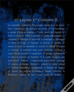 Capa do artigo & Leçons & Coutures Ii