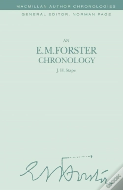Capa do artigo E. M. Forster Chronology