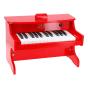 E-Piano Vermelho em madeira - Preview