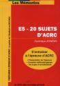 E5- 20 Sujets D'Acrc - Preview