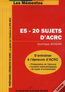 Capa do artigo E5- 20 Sujets D'Acrc