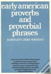 Capa do artigo Early American Proverbs And Proverbial Phrases