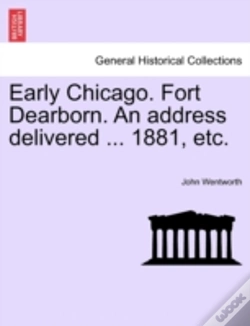 Capa do artigo Early Chicago. Fort Dearborn. An Address