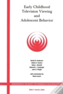 Capa do artigo Early Childhood Television Viewing And Adolescent Behavior, Volume 66, Number 1