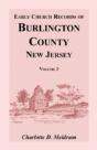 Early Church Records Of Burlington Count - Preview
