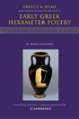 Early Greek Hexameter Poetry - Preview
