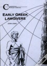 Early Greek Lawgivers