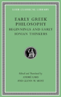 Early Greek Philosophy, Volume I - Preview