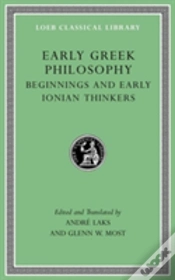 Capa do artigo Early Greek Philosophy, Volume I