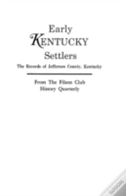 Capa do artigo Early Kentucky Settlers