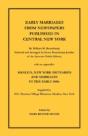 Early Marriages From Newspapers Publishe - Preview