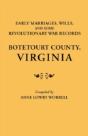 Early Marriages, Wills, And Some Revolutionary War Records - Preview