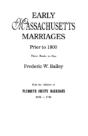 Early Massachusetts Marriages - Preview