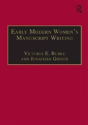 Early Modern Women'S Manuscript Writing - Preview
