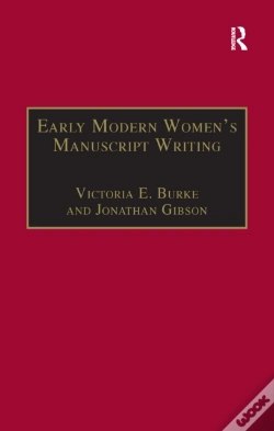 Capa do artigo Early Modern Women'S Manuscript Writing