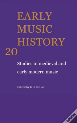 Capa do artigo Early Music History: Volume 20