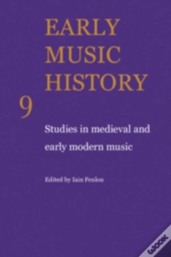 Capa do artigo Early Music History: Volume 9