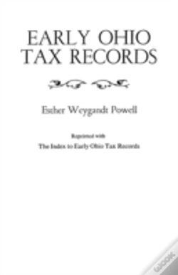 Capa do artigo Early Ohio Tax Records