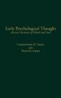 Early Psychological Thought - Preview