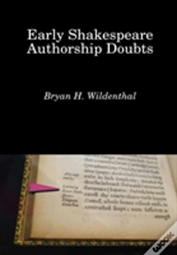 Capa do artigo Early Shakespeare Authorship Doubts