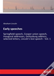 Capa do artigo Early Speeches