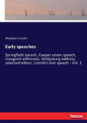 Early Speeches