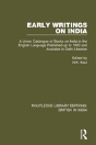 Early Writings On India - Preview