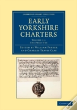 Capa do artigo Early Yorkshire Charters: Volume 11, The Percy Fee