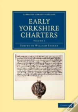 Capa do artigo Early Yorkshire Charters: Volume 3