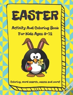 Capa do artigo Easter Activity And Coloring Book, For Kids Ages 8-12, Coloring, Word Search, Mazes And More