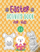 Easter Activity Book For Kids Age 3-6