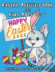 Easter Activity Book For Kids Ages 4 - 8