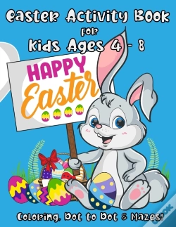Capa do artigo Easter Activity Book For Kids Ages 4 - 8