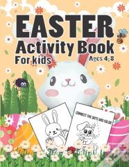 Easter Activity Book For Kids Ages 4-8