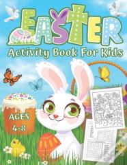 Easter Activity Book For Kids Ages 4-8