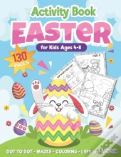 Easter Activity Book For Kids Ages 4-8