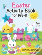 Easter Activity Book For Pre-K