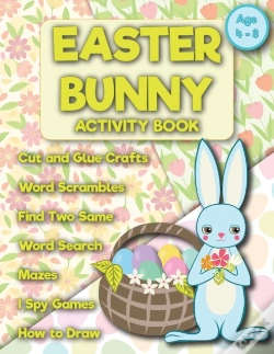 Capa do artigo Easter Bunny Activity Book Age 4-8