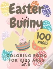 Capa do artigo Easter Bunny Coloring Book For Kids Ages 4-8
