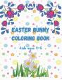 Easter Bunny Coloring Book Kids Ages 4-8 - Preview