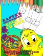 Easter Colorbook - Eggs And Chicks Coloring Activity Book For Kids Ages 4 To 8 - Preview