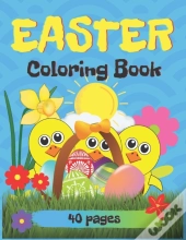 Easter Coloring Book, 40 Pages
