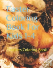 Easter Coloring Book For Kids 1-4
