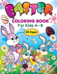 Easter Coloring Book For Kids 4-8