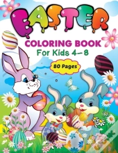 Easter Coloring Book For Kids 4-8