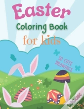 Easter Coloring Book For Kids 50 Cute Drawings